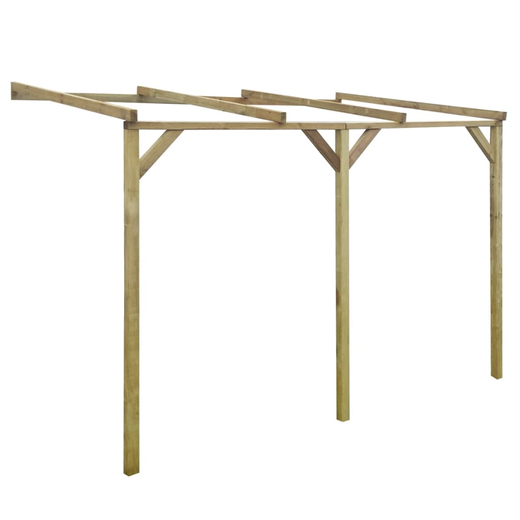 vidaXL Pergola à appentis 2 x 3 x 2,2 m Bois