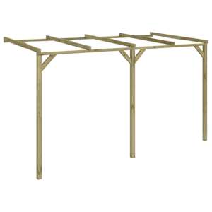 vidaXL lehtla-varikatus 2 x 4 x 2,2 m, puit