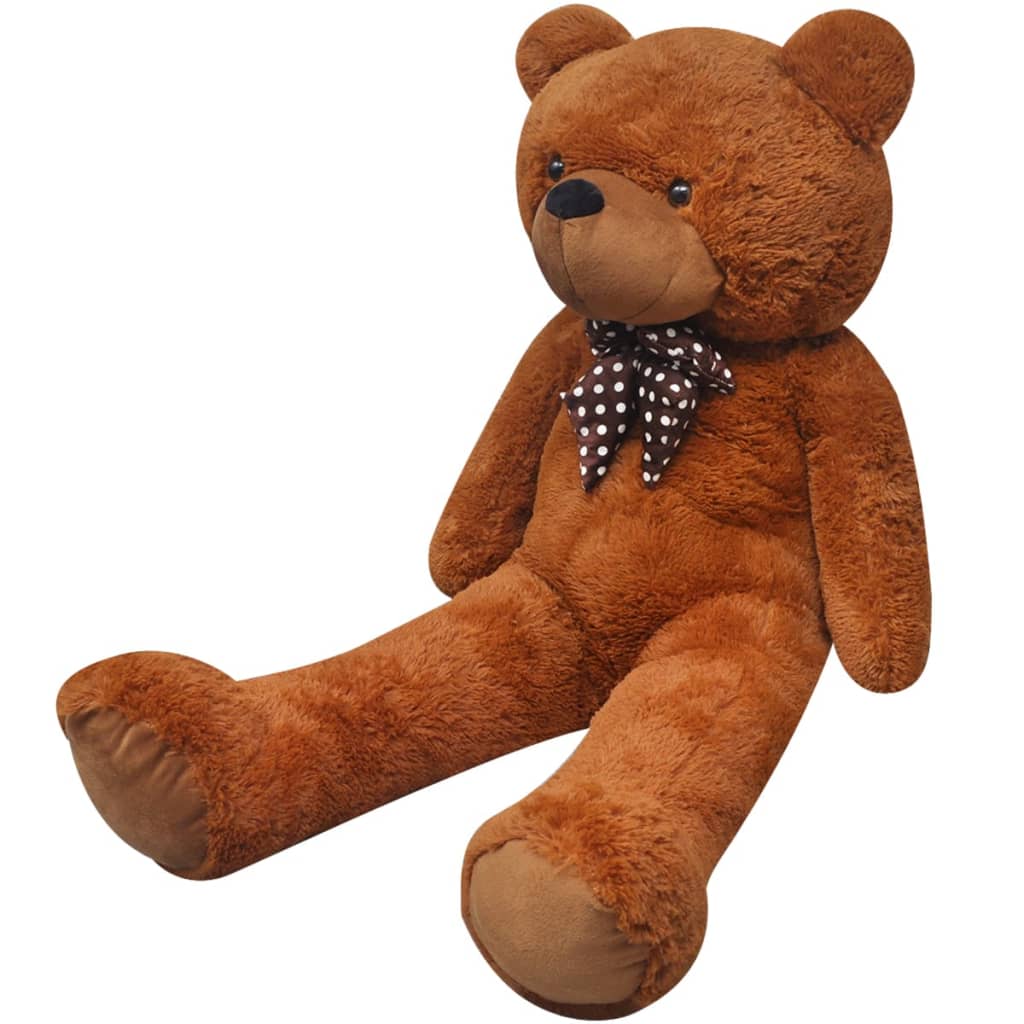 vidaXL Weicher XXL-Plüsch-Teddybär Braun 135 cm