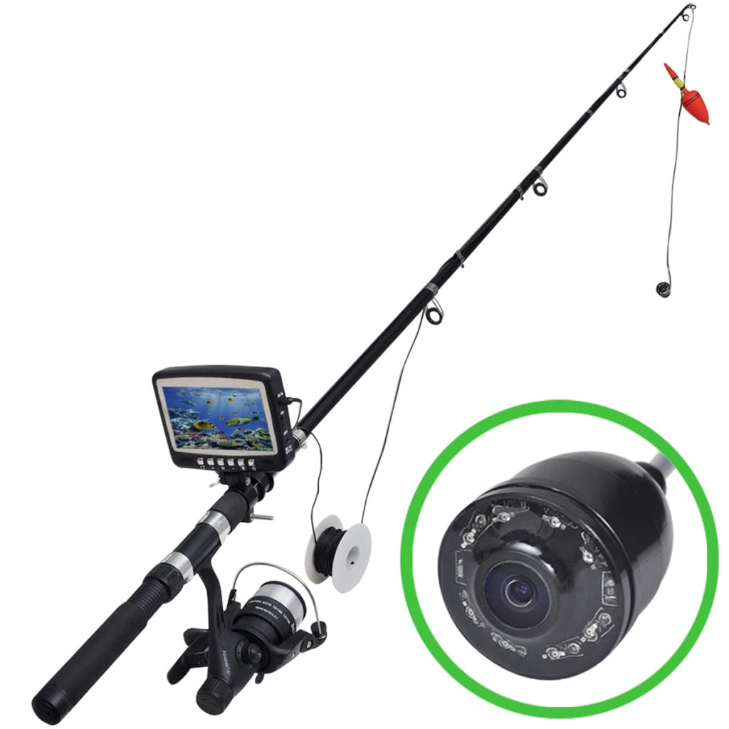 

vidaXL Onderwatercamera vissen met 4,3'' monitor