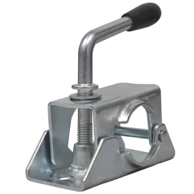 2 tubos de suporte com 2 grampos de separação p/ 48 mm roda jóquei[3/5]