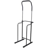 Barra ajustável para pull-ups, 175-224 cm, preta