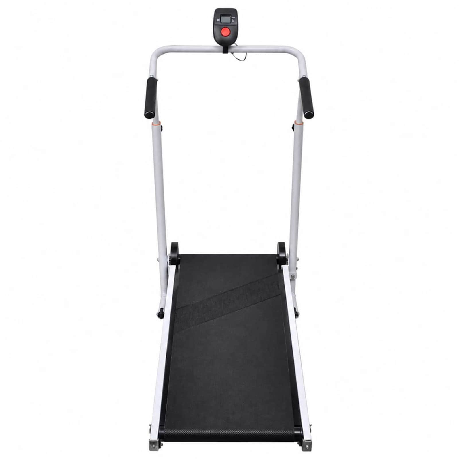 Mini-loopband inklapbaar 93x36 cm zwart - Afbeelding 3