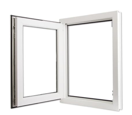 Triple Glazing Tilt & Turn PVC Window Handle on the Right 600x900 mm