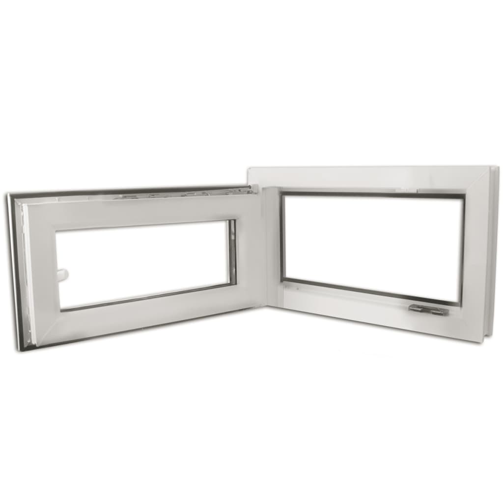 Triple Glazing Tilt & Turn PVC Window Handle on the Right 600x400 mm