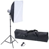Studio Flash Light 120 W/s with Softbox 20" x 28" & Tripod