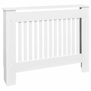 Bílý kryt z MDF na radiátor, 112 cm - obrázek 2