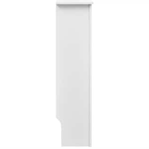 Bílý kryt z MDF na radiátor, 112 cm - obrázek 4
