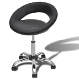 Professional Salon Spa Stool Swivel Black Eclipse Design