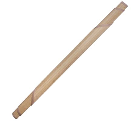 Tappeto rotondo in Bamboo 200 cm Marrone