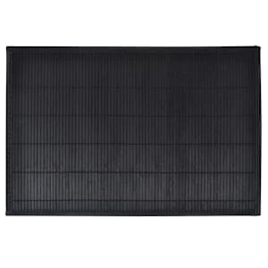 Bambusest lauamatid 6 tk, 30 x 45 cm, must