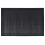 6 Tovagliette di Bamboo 30 x 45 cm Nero