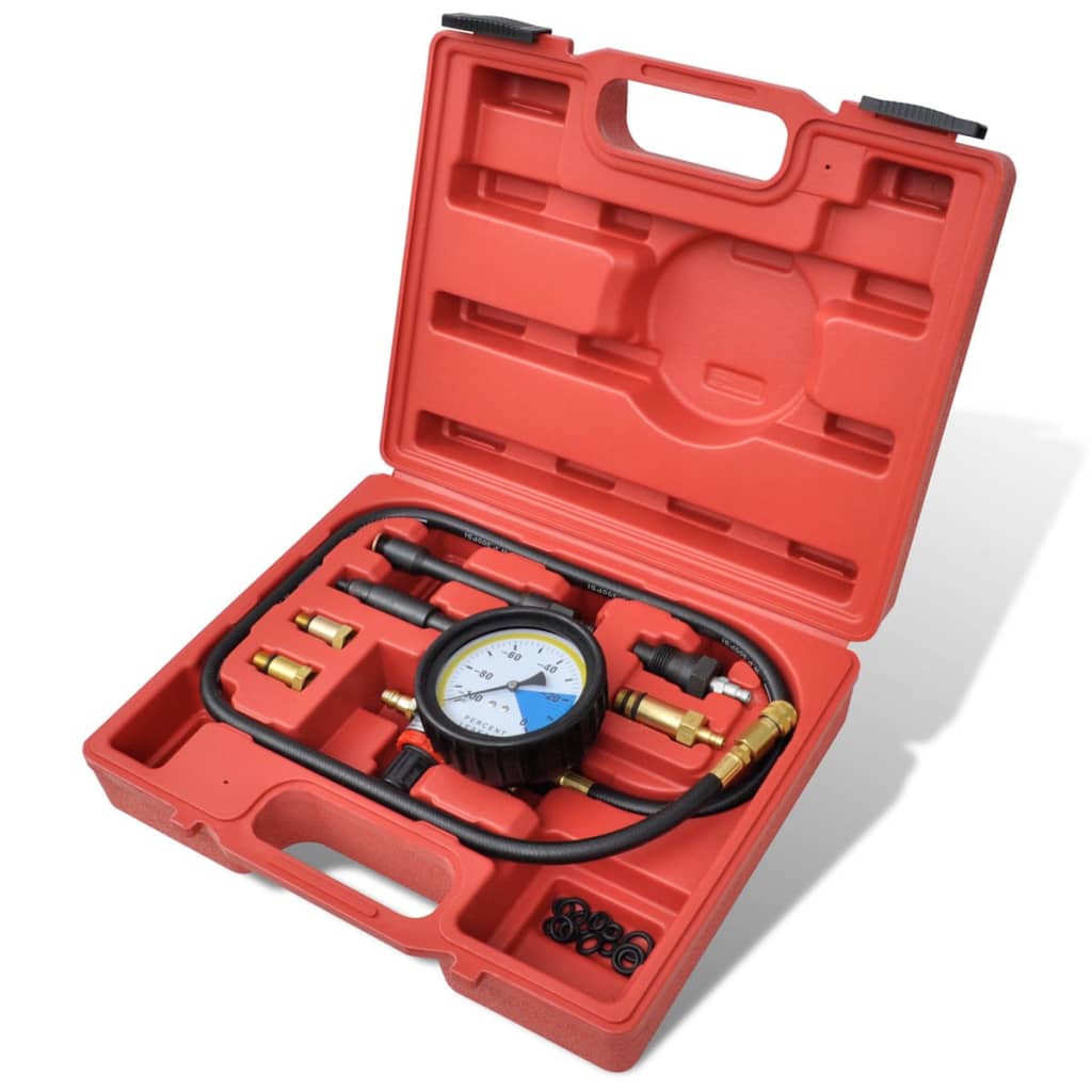 

Automotive Diesel Gas Engine Cylinder Compression Leakdown Tester Gauge Tool Kit