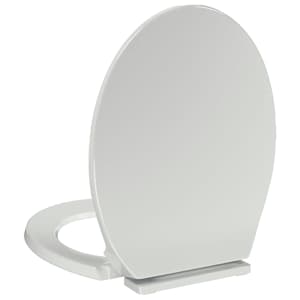WC sedátko s pomalým sklápěním bílé oválné - obrázek 7