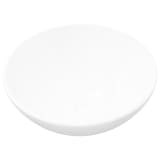 Bazin chiuvetă de baie din ceramică, rotund, alb