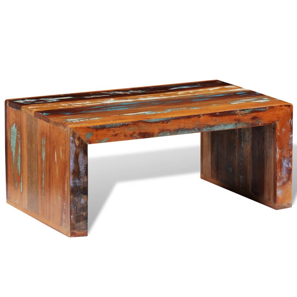 Photos - Coffee Table VidaXL  Reclaimed Wood 