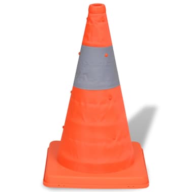 5 pop-up cones de sinalização 42 cm[3/4]