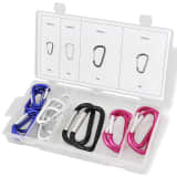 Set moschettoni in alluminio 20 pz