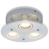 Candeeiro de teto redondo LED com 3 lâmpadas