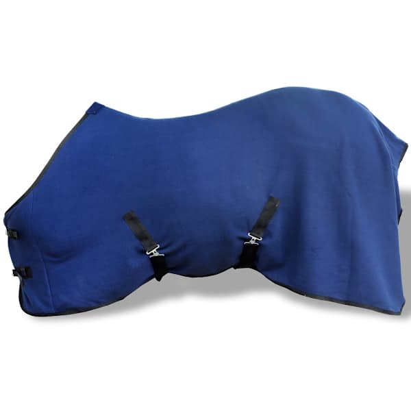Fliisist tekk hobustele, rihmadega 155 cm sinine