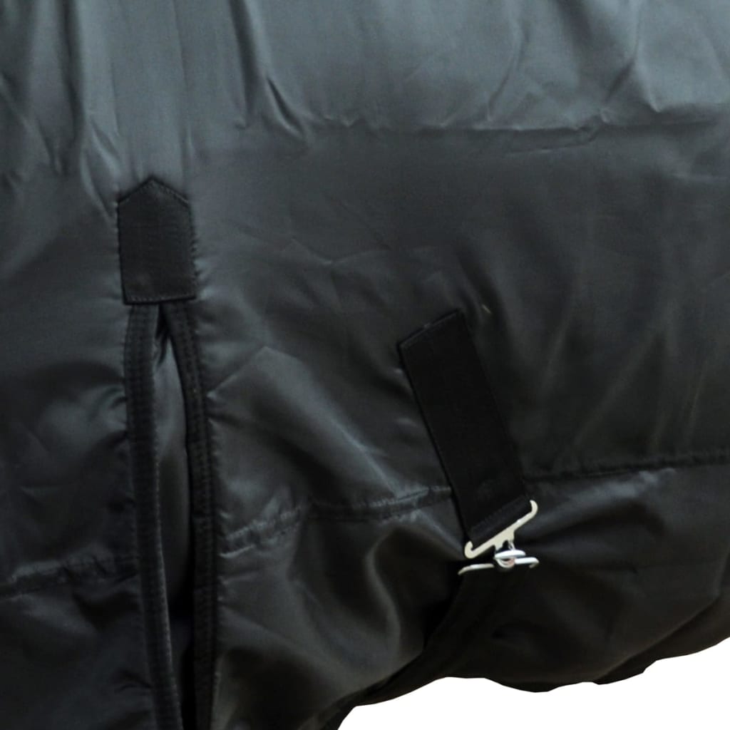 

vidaXL Fleece deken dubbellaags 135 cm zwart