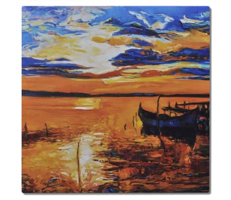 Stenski Infrardeči Panelni Grelec 400 W 60 x 60 cm z Dizajn Čolni