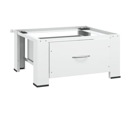 Vidaxl Washing Machine Pedestal With Drawer Tumble Dryer Stand