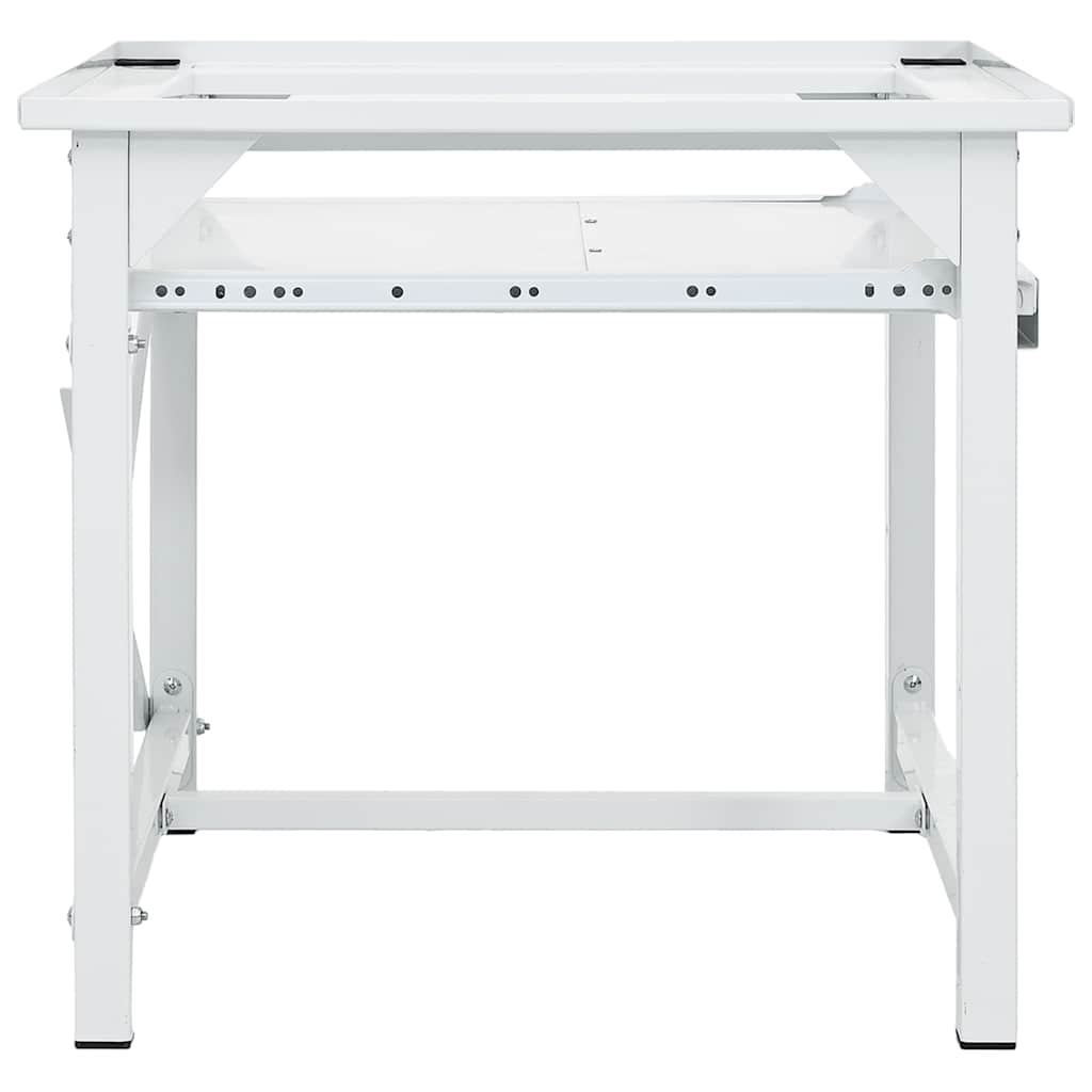 Thumbnail - vidaXL Waschmaschinen-Untergestell mit Ausziehbarer Ablage Weiß