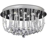vidaXL Lustre à cristaux LED 45 cm de diamètre