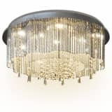 LED Ceiling Lamp Crystal Chandelier 55 cm Diameter