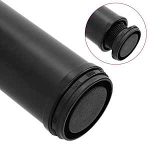4 výškově nastavitelné stolové nohy 1100 mm černé - obrázek 4