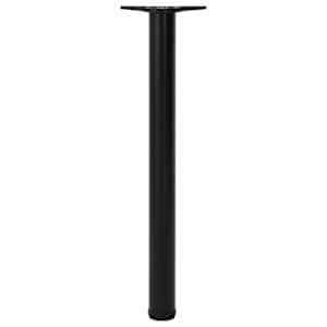 4 stolové nohy s nastavitelnou výškou černé, 710 mm - obrázek 3