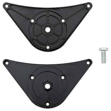 4 pernas de mesa, altura ajustável, preto 710 mm[4/4]