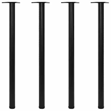 Pernas de mesa ajustáveis ​​em altura, 4pcs, preto, 1100 mm[1/4]