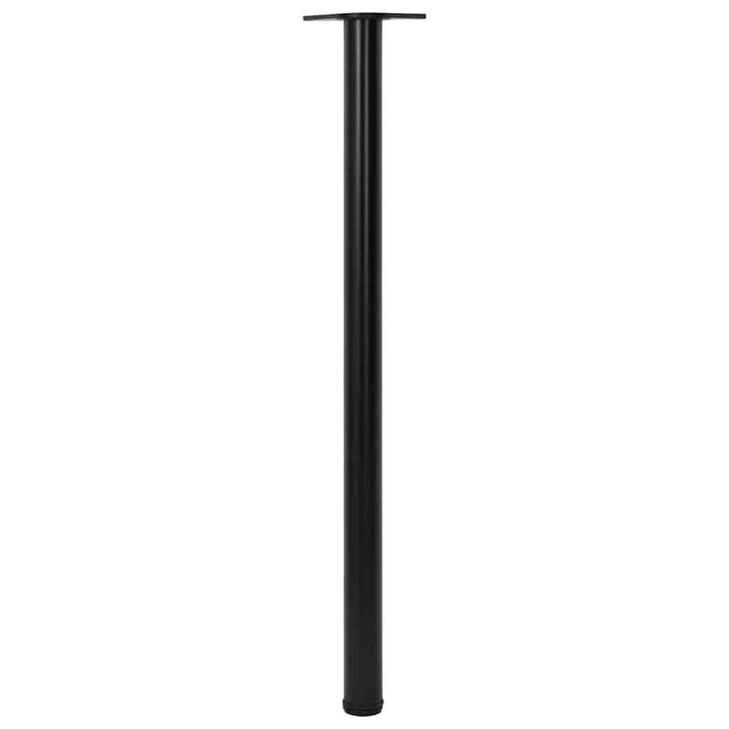 Thumbnail - vidaXL 4x höhenverstellbares Tischbein Schwarz 1100 mm