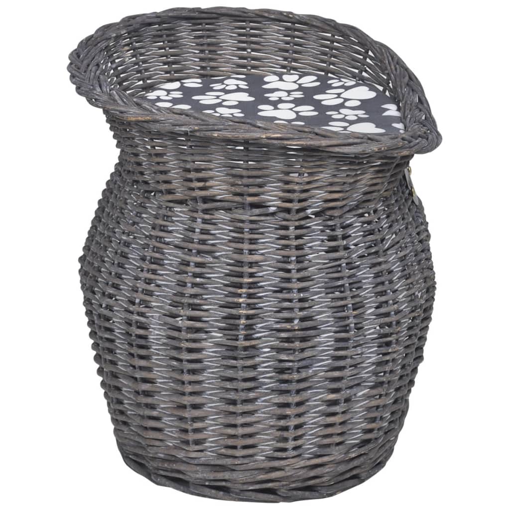 Thumbnail - vidaXL Kuschelhöhle für Katzen Haustiere mit Kissen Weide