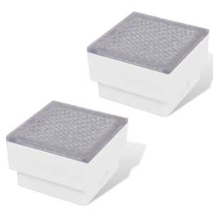 2 maasisest LED-tuld 100 x 100 x 68 mm