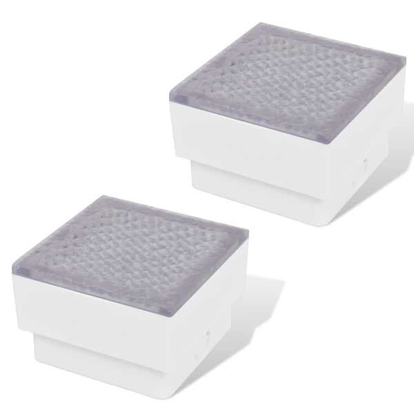 2 maasisest LED-tuld 100 x 100 x 68 mm