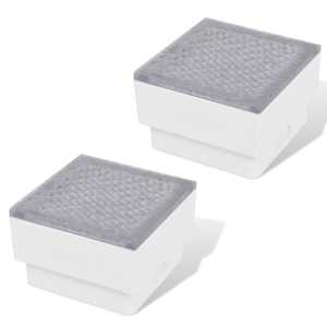 Zemní svítidla LED 2 ks 100 x 200 x 68 mm - obrázek 2