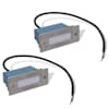 S&uuml;vistatud LED-trepivalgustid 2 tk, 44 x 111 x 56 mm