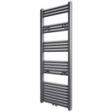 Harmaa Kylpyhuoneen Keskuslämmitys Pyyheteline Suora 500x1424mm