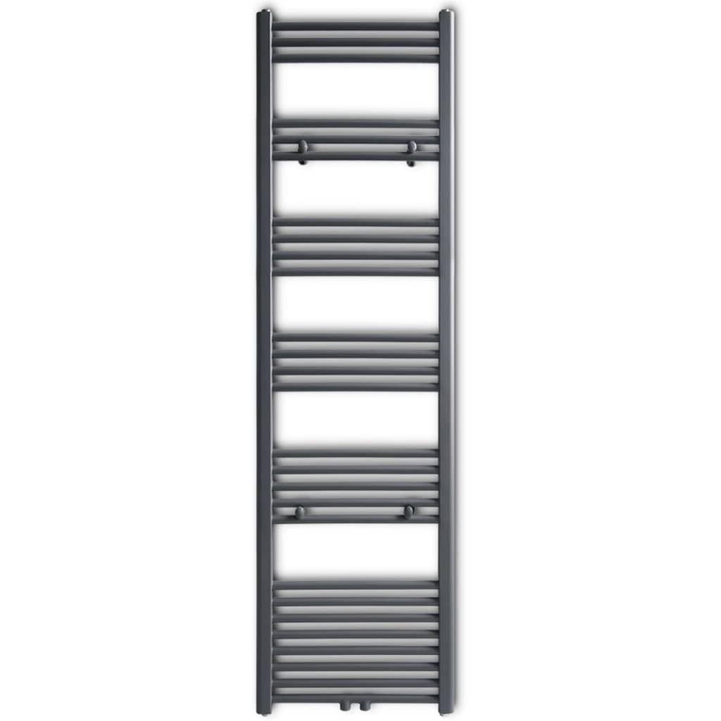 

vidaXL Radiator/handdoekenrek recht 500x1732 mm grijs