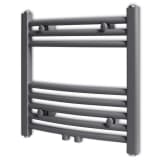Radiator håndklestativ 480 x 480 mm grå