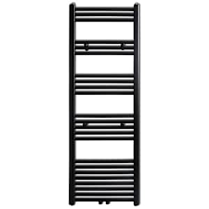 Radiator h&aring;ndklestativ rett svart 500 x 1424 mm