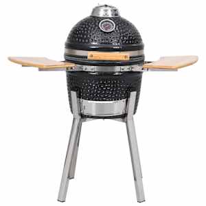 Kamado Zahradní gril a udírna keramický 33 cm - obrázek 3