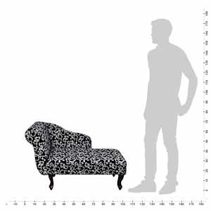 Lenoška černobílá textil - obrázek 5