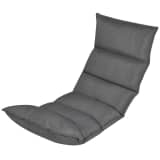 vidaXL Colchão dobrável 50x130 cm tecido cizento