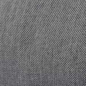 Skládací lenoška na podlahu šedá textil - obrázek 5