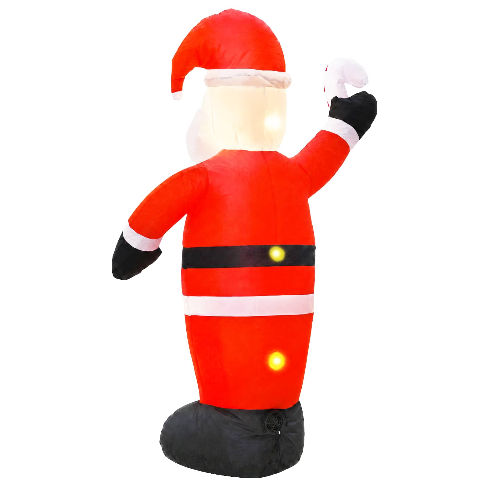 vidaXL Opblaasbare kerstman 240 cm meerkleurig, foto 3