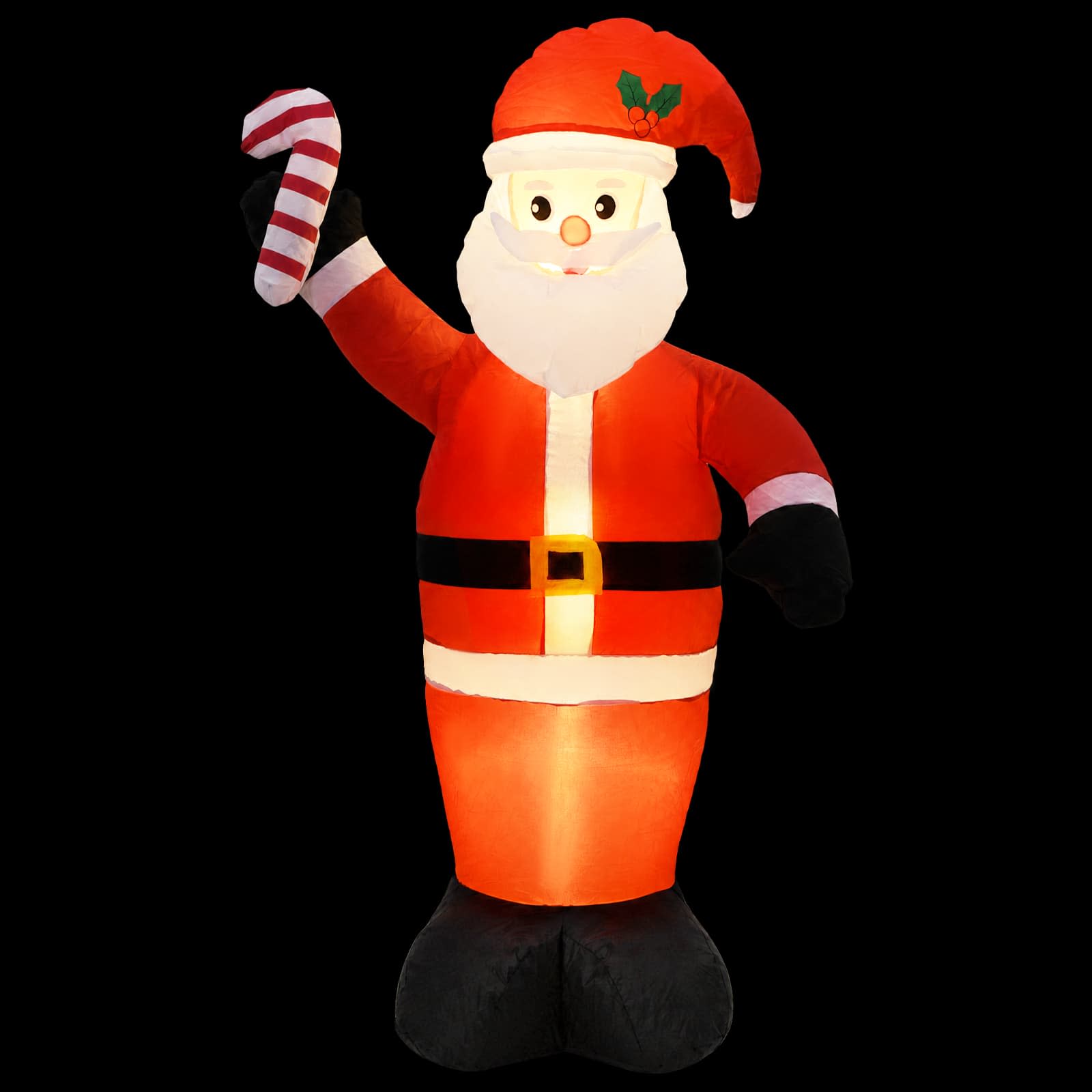 vidaXL Opblaasbare kerstman 240 cm meerkleurig, foto 4